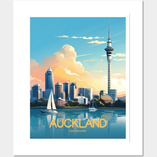 AUCKLAND Posters and Art